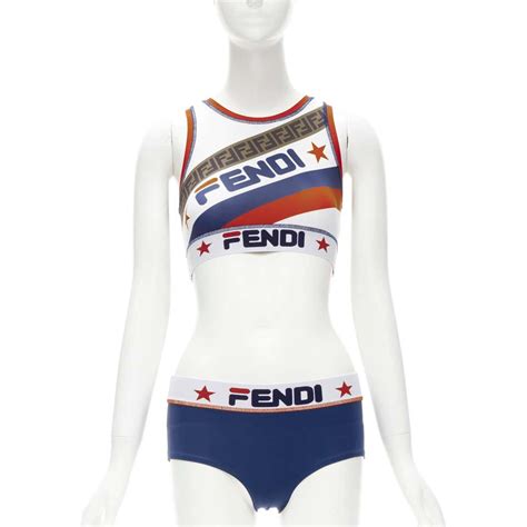 fendi swimwear sale|Fendi neon bikini.